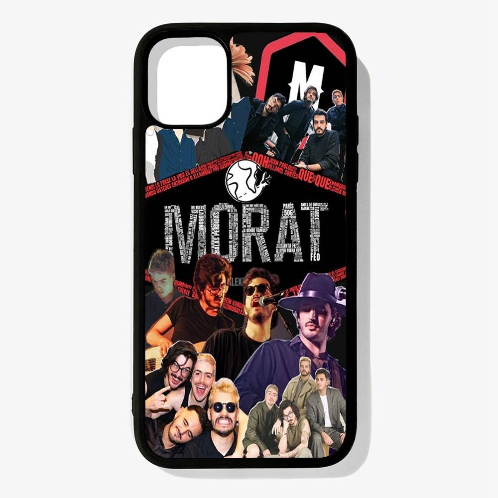 M-Morat Band Phone Case Wireless Charging PC+TPU For IPhone 11 12 13 14 15 16 17 Pro Max Plus Case