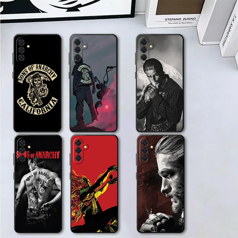 Sons Of Anarchy Soft Phone Case for Samsung A17 A37 A57 A16 A26 A36 A56 A15 A25 A35 A55 A14 A24 A34 A54 A13 A23 A33 A53 A52 A12