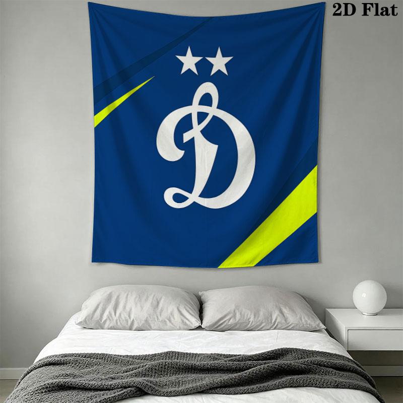 Dynamo Moscow Glory Wall Hanging Printed Fabric Blanket Decorative Tapestries for Bedroom Living Room Home Decor