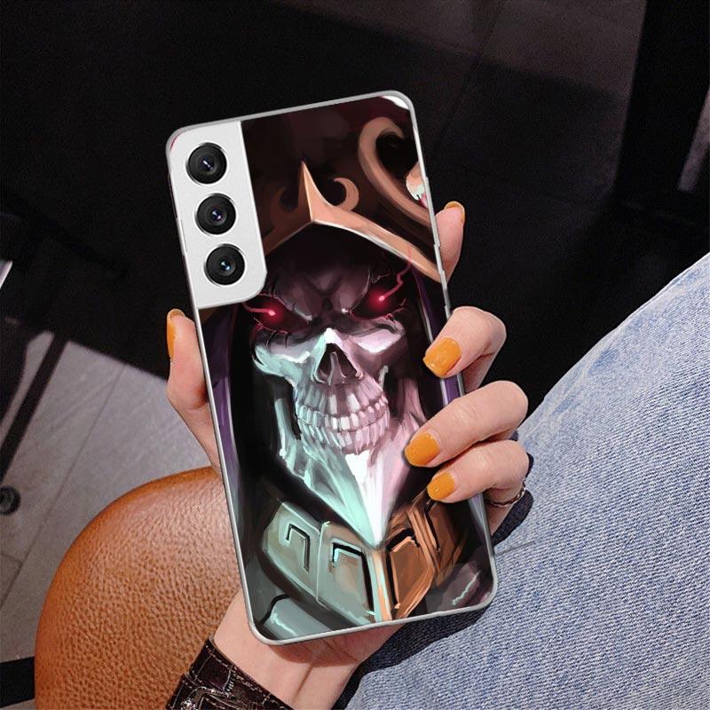 Overlord Anime Phone Case For Samsung Galaxy S24 S25 Edge S26 Ultra S23 S22 S21 Plus S20 FE + Personalized Print Cover Galaxy S2