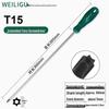 Extended Torx & Phillips Screwdriver Set: T8, T20, T30 for Car Repair & Air Filter Maintenance