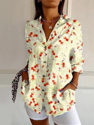 New Women's Long Shirt Women's Source Women's Casual Shirt, Long Shoulder Sleeves