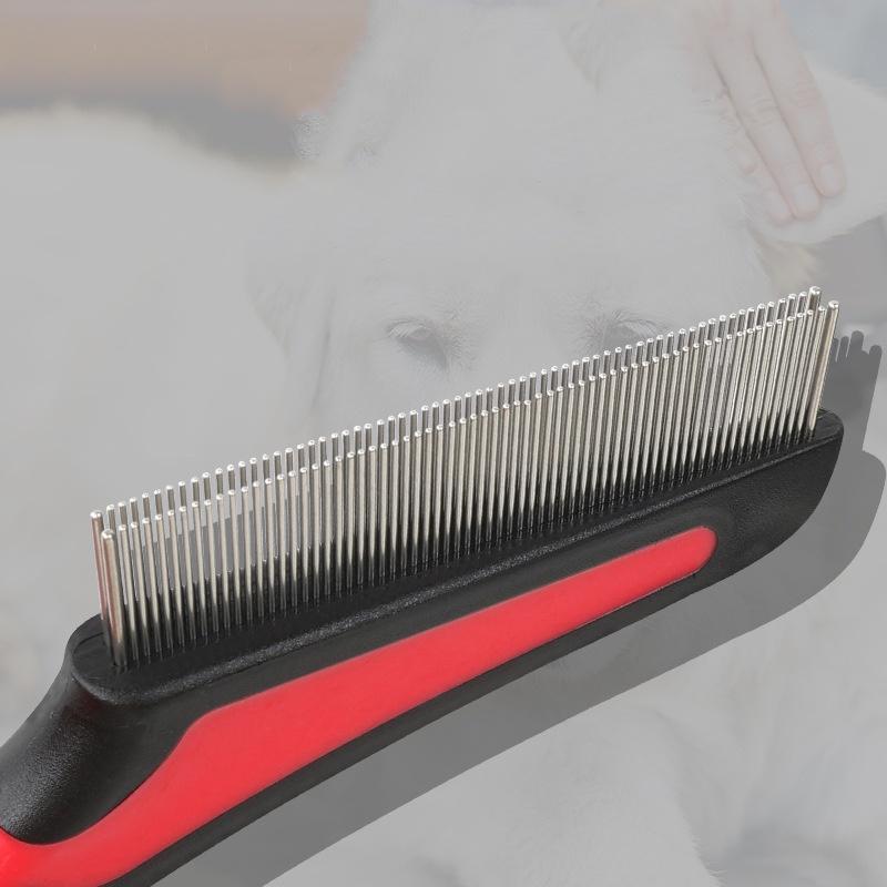 Pet Grooming Comb For Cats And Dogs Effective Flea Removal And Tangle-free Coat