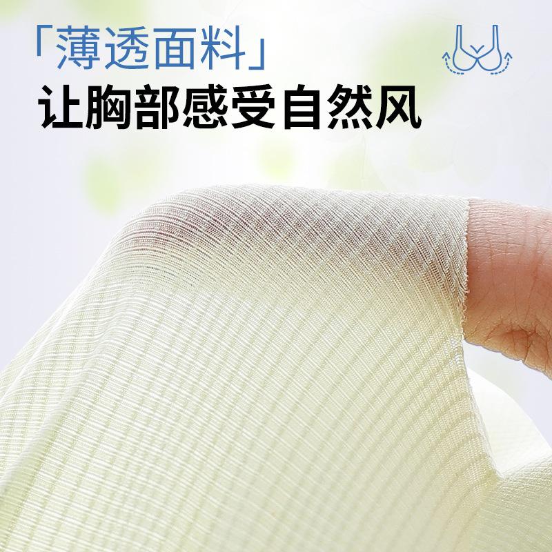 Small Breasts Show Large and Seamless Women Gather Soft Support Women's Bras Without Steel Rings, Comfortable and Beautiful Back Bras
