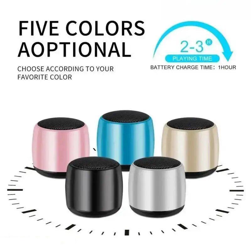 Portable Bluetooth Speaker Mini USB Outdoor Subwoofer Wireless Stereo Surround Music Audio Player Microphone For Phone Computer