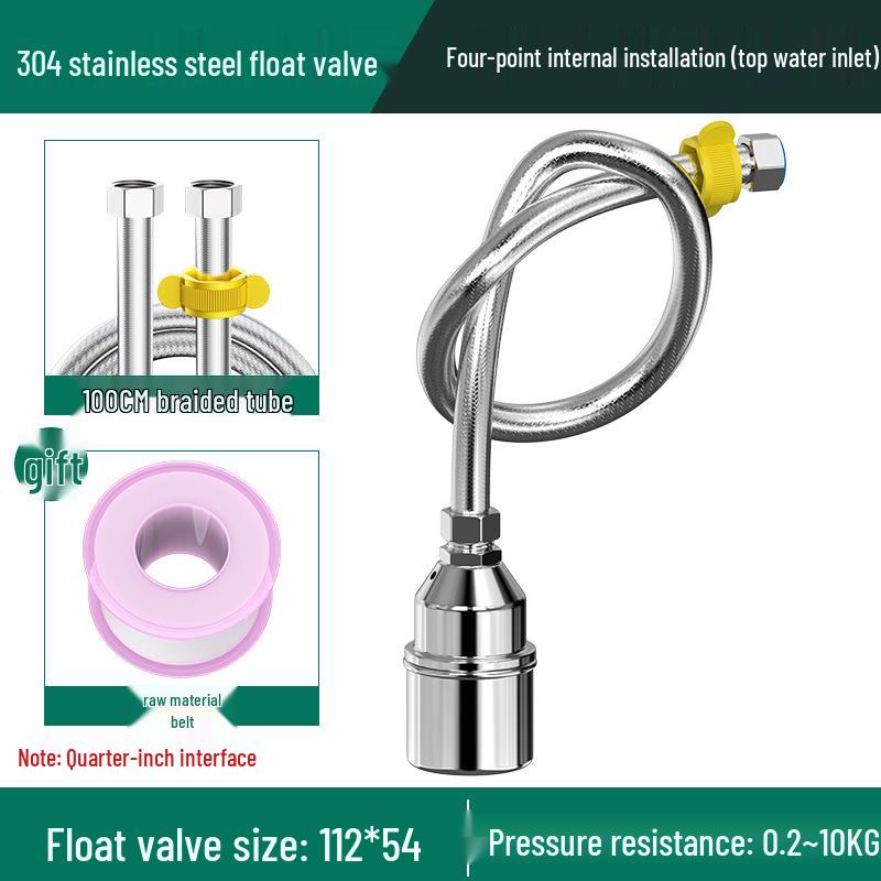 304 Stainless Steel Automatic Float Valve for Water Level Control
