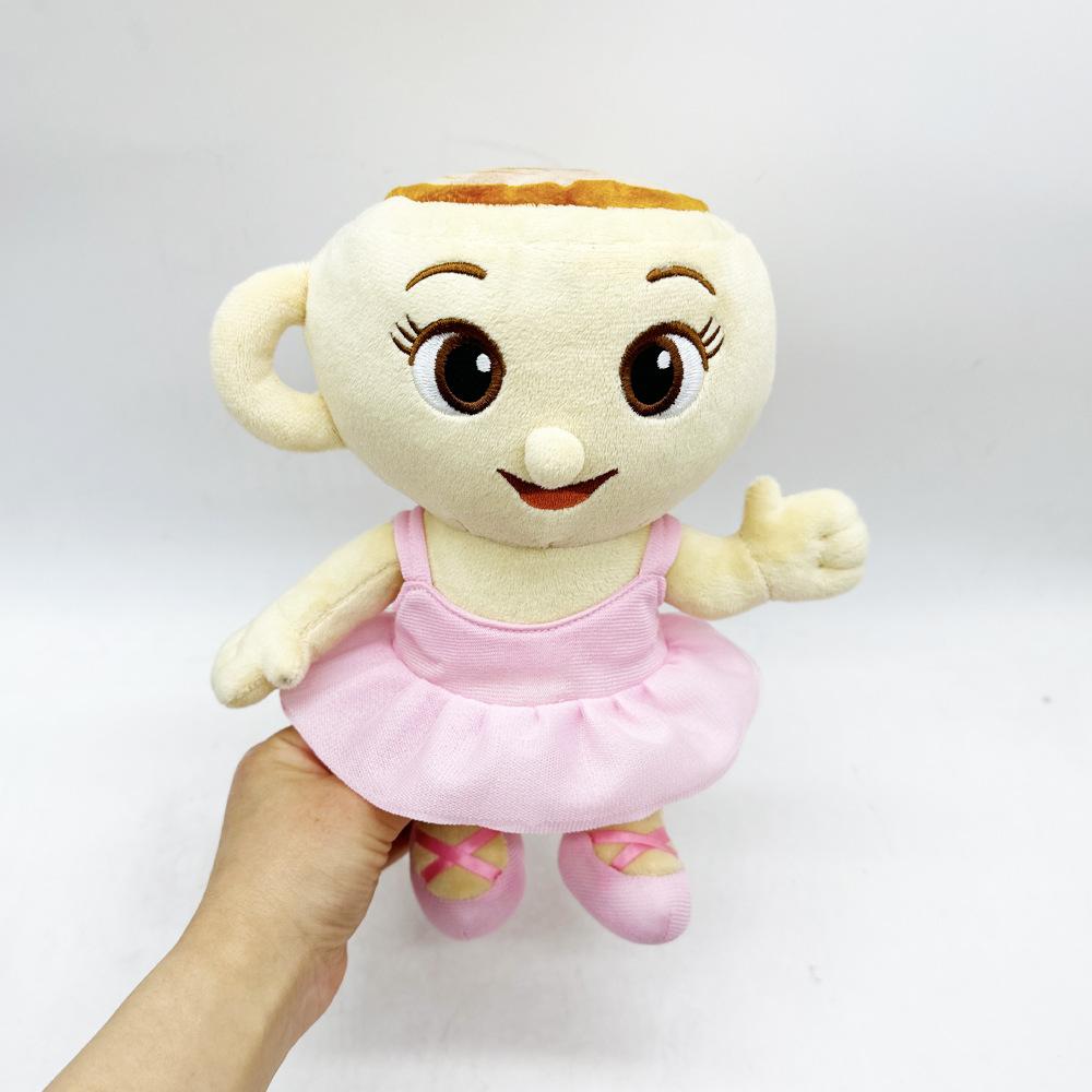Bambole di peluche Ballerina Cappuccina Meme italiano Brainrot Peluche Giocattoli di peluche Carini Regali di Compleanno Natale per Bambini Ragazzi Ragazze