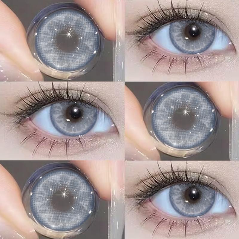 EYESHARE NEW Colored Contact Lenses for Eyes Brown Lenses Cosmetic Blue Eye Contacts Brown Natural Fashion Lenses