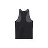 Nike V-Neck Color Block Sports Training Tank Men Tops Black White DA1297-010