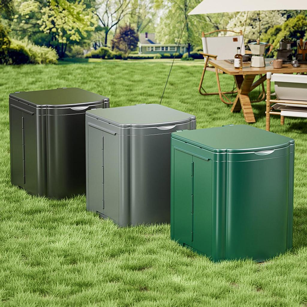 Portable Toilet For Camping Foldable Portable Toilet With Ergonomic Handle Heavy Duty Compact Training Seat For Kids Adults Car