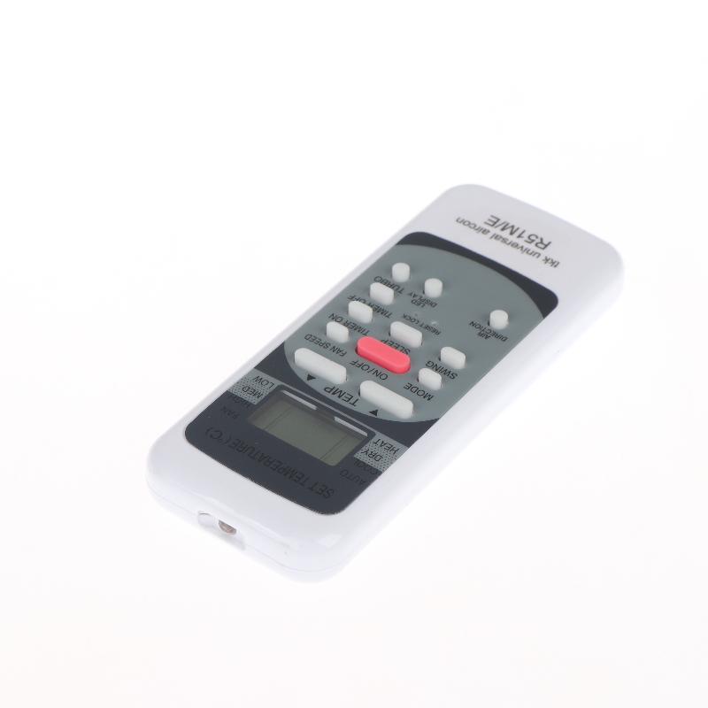 1/2 Piezas Control Remoto Universal para Aire Acondicionado Midea R51M/E con Temporizador de Reloj Incorporado