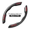 VFHJQ1 Half Pack Car Steering Wheel Non-slip Cover Auto Protector For Volkswagen VW Golf Jetta Passat Mk4 Mk5 Mk6 CC B5 B6 B7 Golf 4