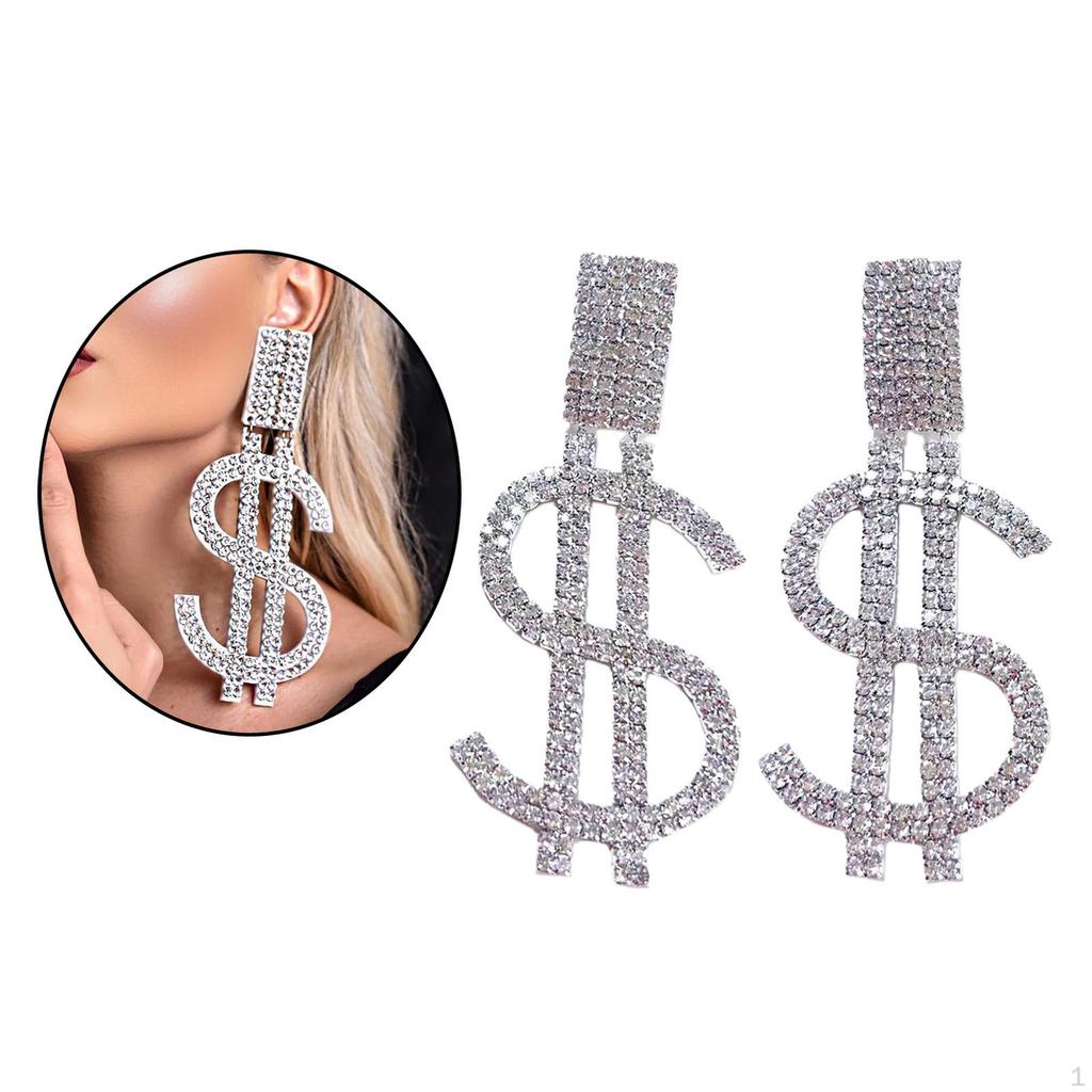 Long Pendant Earrings Dangle Drop Statement Hyperbole Dangling Personalized