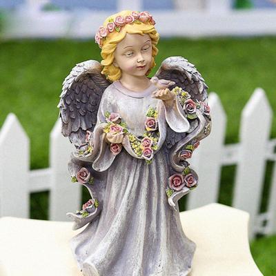 Girl Statue Figurine Indoor and Outdoor Yard Garden Patio Deck Home Entryway Hallway Decorative