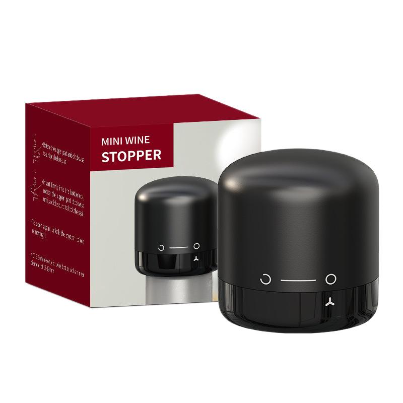 Vacuum Wine Stopper - Reusable Airtight Seal for Red/White Wine Bottles, Home Kitchen Mini Fresh Saver Cork
