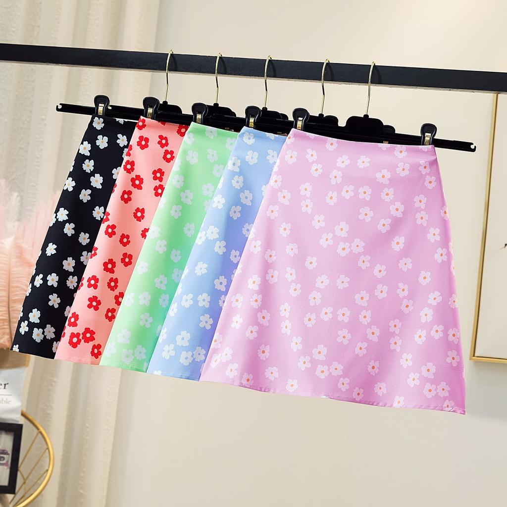 New fashion short skirt shrimp skin hot sale miniskirt digital printing MINI skirt