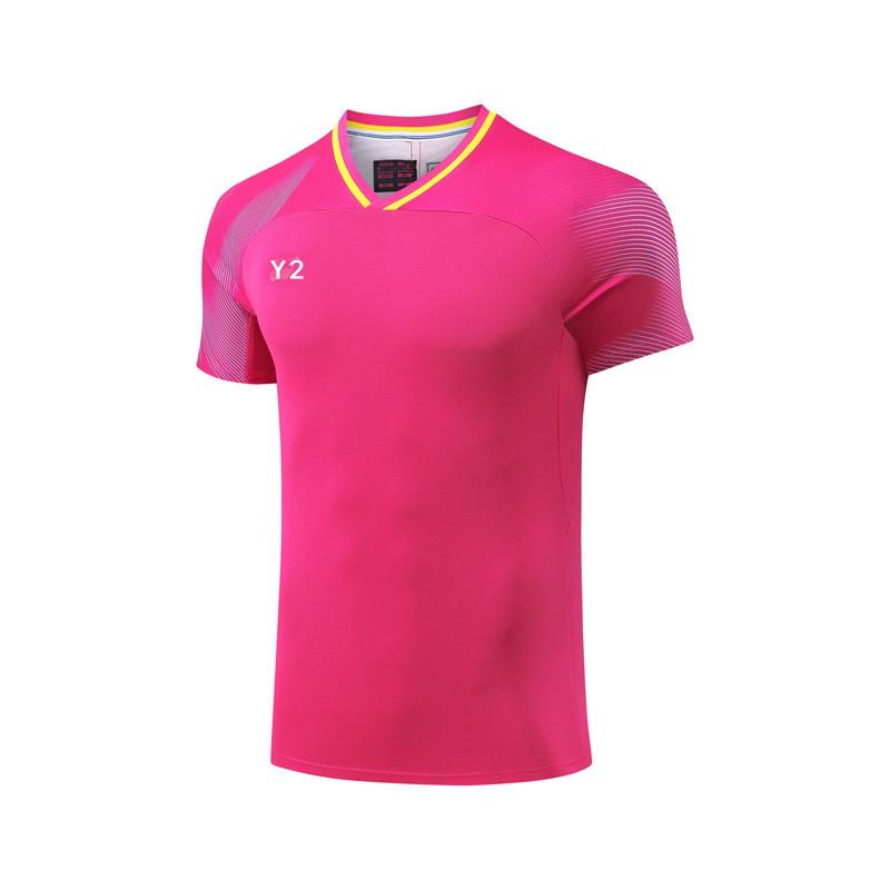 Kids Adults Quick Dry Sports Shirts Badminton Tennis Training Team