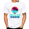 Nuova Maglietta Miami Vice Unisex Unisex Hip Hop Maglietta Top Maglietta Novità Abbigliamento Estetica Vaporwave