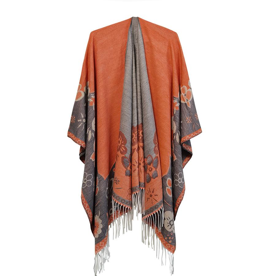 

Весенне-осенне-зимняя женская шаль с леопардовым принтом для путешествий, разделенная шаль с кисточками SH15-4