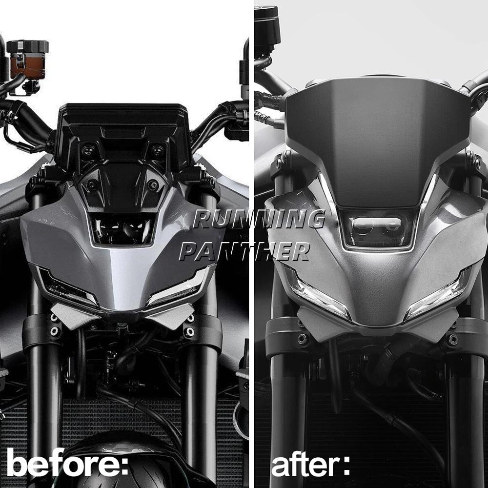 Motorcycle Windshield New Windshield Winddeflector Spoiler Suitable FOR YAMAHA MT-09 MT09 SP Y-AMT MT 09 MT09 2024-