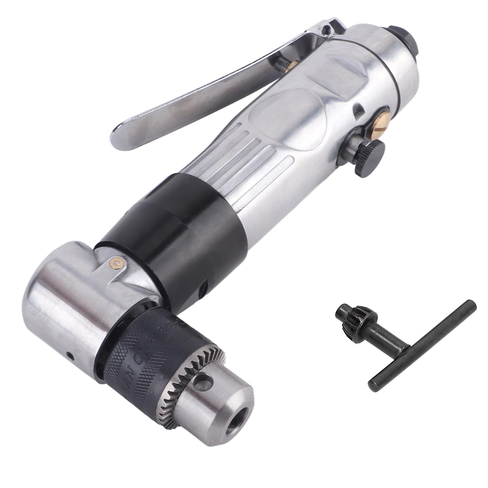 

Air Angle Reversible Drill 90 degrees Pneumatic Drilling Super Power Tool with Wrench