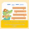 Renjiao Edition Grades 1-3 Chinese Math Practice for Lower Semester