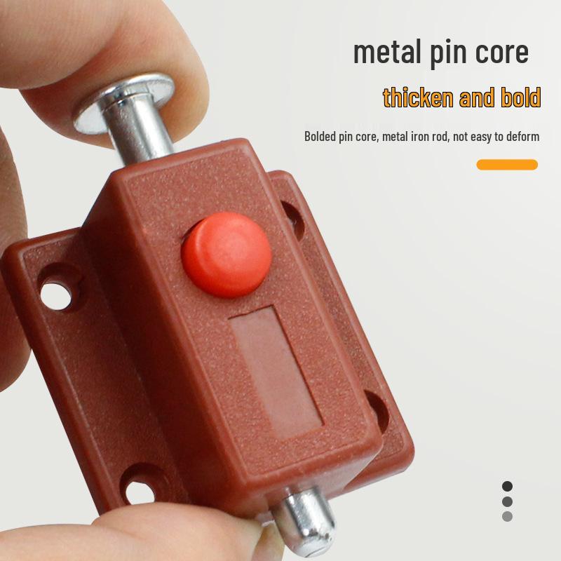 Surface Mount Automatic Spring Latch for Wooden Cabinets and Doors