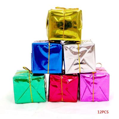 12pcs Christmas Candy Tree Pendants Wedding Party Decor Hanging Ornaments