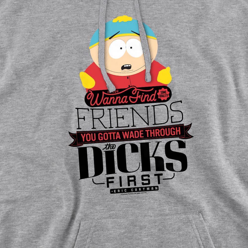 South Park Mens Wade Through Dicks Hoodie