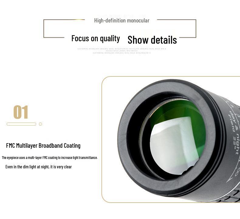 Portable HD 40X60 Monocular Telescope for Concerts