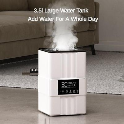 Heavy Fog Household Desktop Sprayer Intelligent Aromatherapy Machine Large Capacity Flame Like Humidifier 3.5L