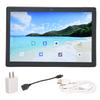 10.1 Inch Tablet Black 8GB RAM 256GB ROM Octa Core CPU 8MP 16MP Camera 4G LTE Gaming Tablet for Office Travel 100‑240V