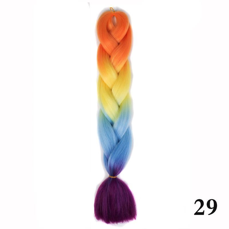 Braids Hair Extensions Balayage Ombre DIY Quick Weave Braiding Hair for Cosplay Daily Use for Women