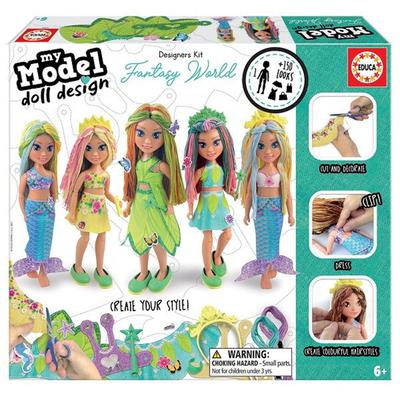 Educa Meine Modelpuppe Fantasiewelt