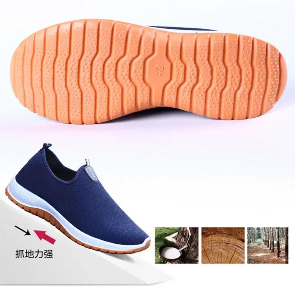 Discover  Men'S Leisure Sports Cloth Shoes: Mesh Breathable & Soft Sole For Running