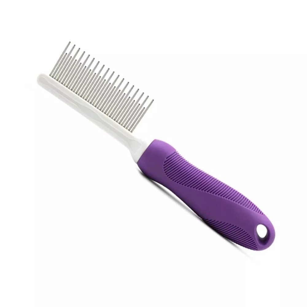 

Stainless Steel Pet Comb Reduce Loose Hair Small Pet Hair Brush New Pet Dematting Hair Rake Floating hair comb