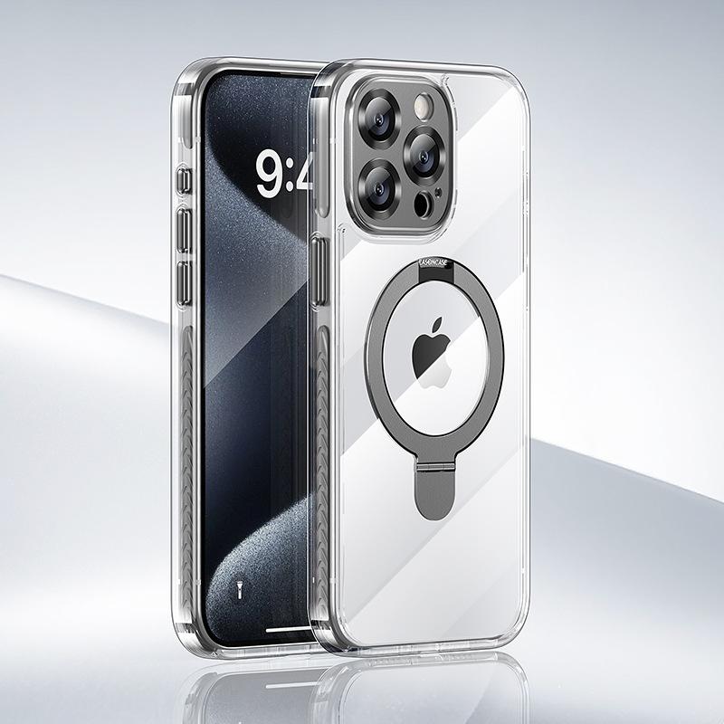 

Подходит для iPhone15ProMax Магнитный зарядный кронштейн Чехол для мобильного телефона Чешуя дракона Apple 14 Прозрачный противоударный защитный чехол iPhone12proMax