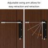 Automatic Door Closers Hinge Adjustable Closing Door Hinge Safety Spring Door Closers Lightweight Buffer Closing Device