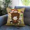 Anime The L-Loud House Cushion Cover Comfortable Reversible Pillow Cover Ideal for Car Sofa Bedroom & Beyond