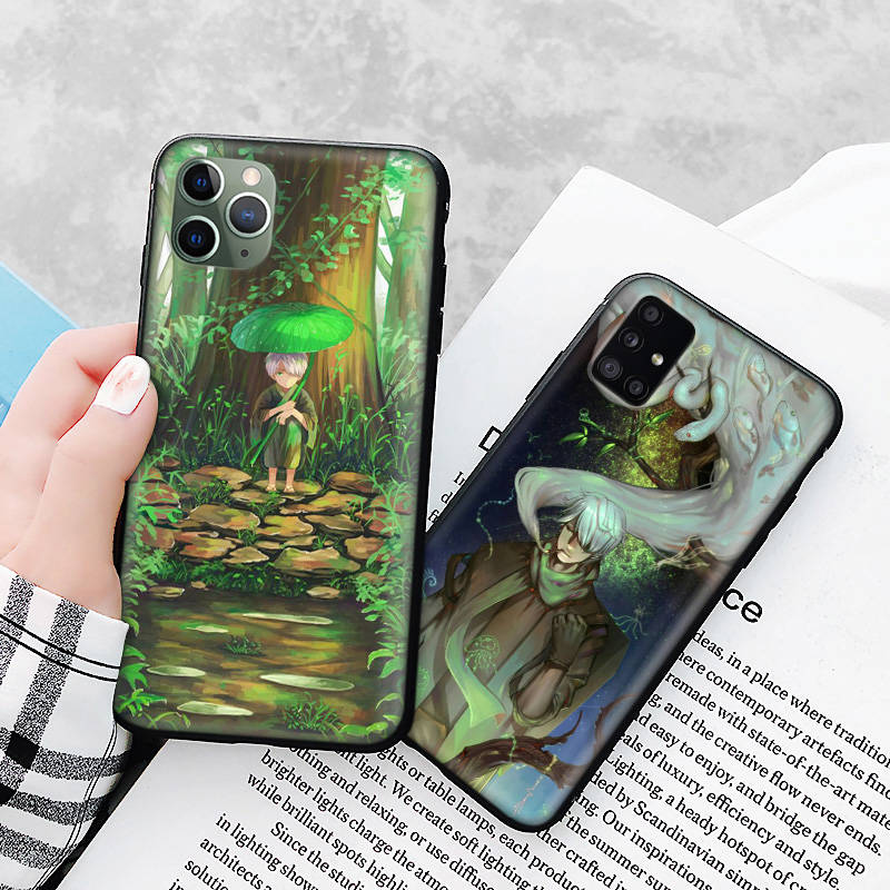 

Чехол A-207 Mushishi для Samsung S24 S23 S22 S21 FE Ultra Xiaomi Redmi Note 13 12 11 iPhone 14 15 Pro Max OPPO A12 Reno VIVO A15 Samsung S10E бездна