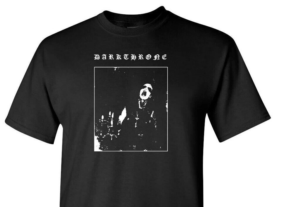 Футболка Darkthrone Блэк-метал 90-е Норвегия Lords of Chaos Bathory S