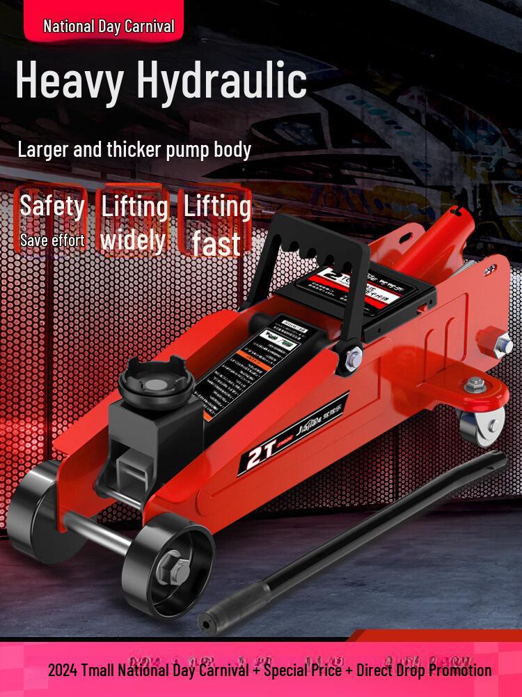 3-Ton Hydraulic Car Jack for SUVs & Vans