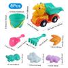 Children's Beach Toy Set Baby Playing In Water W/ Sand Shovel Beach Bucket Sand Truck Funny Swimming Pool Game Random Color