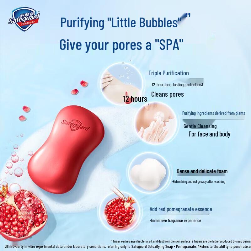 Safeguard Red Pomegranate Purifying Soap