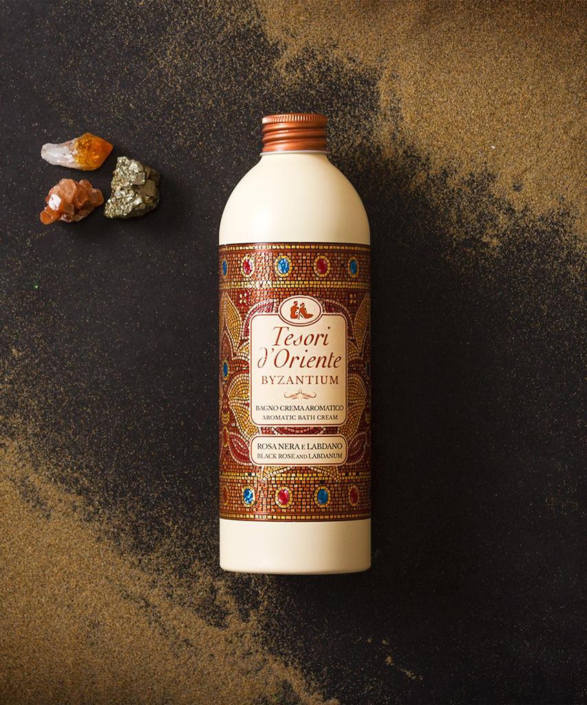Byzantine Bath Cream Body Wash 500ml [Free Pump Included]