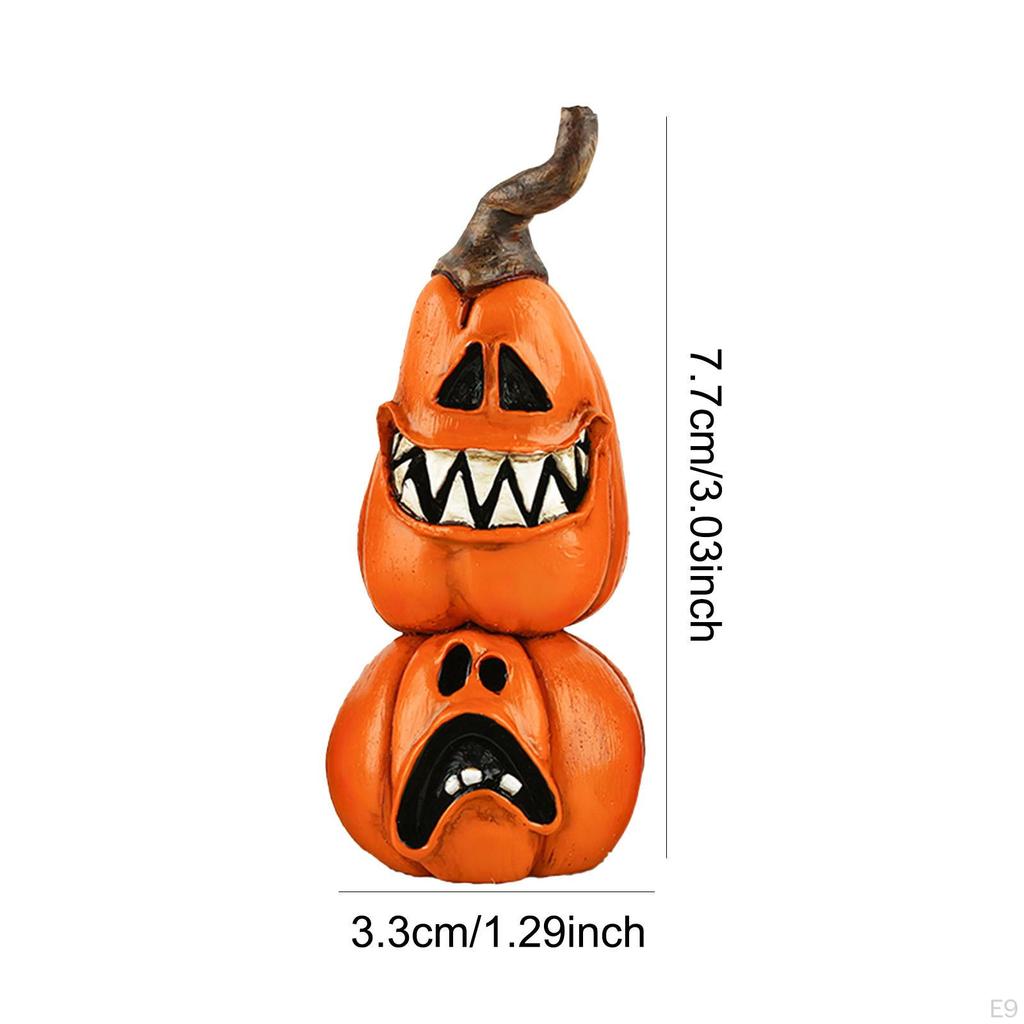 Halloween Resin Decoration Figurine, Versatile Waterproof Miniature Ornaments for