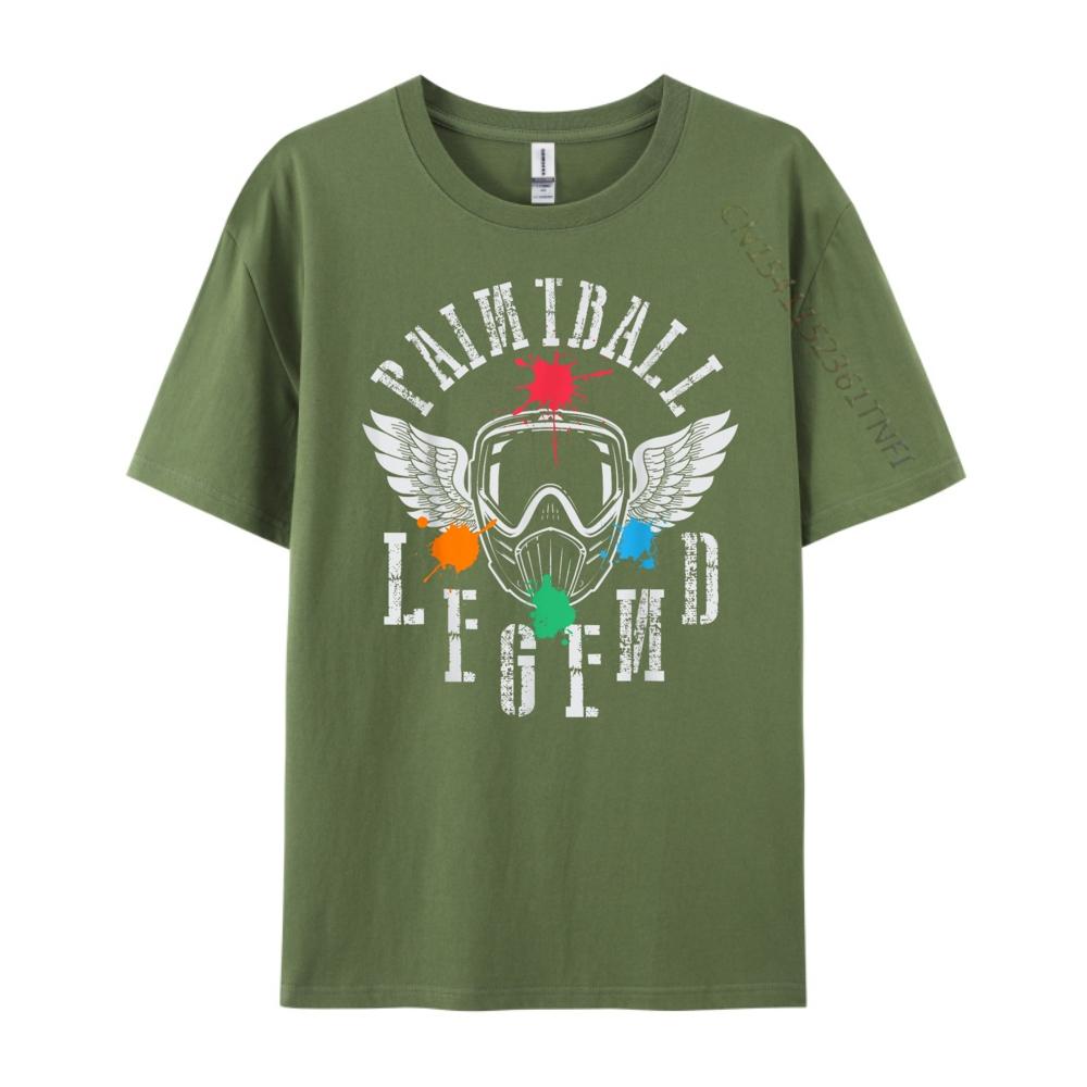 Paintball Legend Player Baller Balling Mask Oversized T Shirt Men Spring Free Shipping Clothes Leisure
