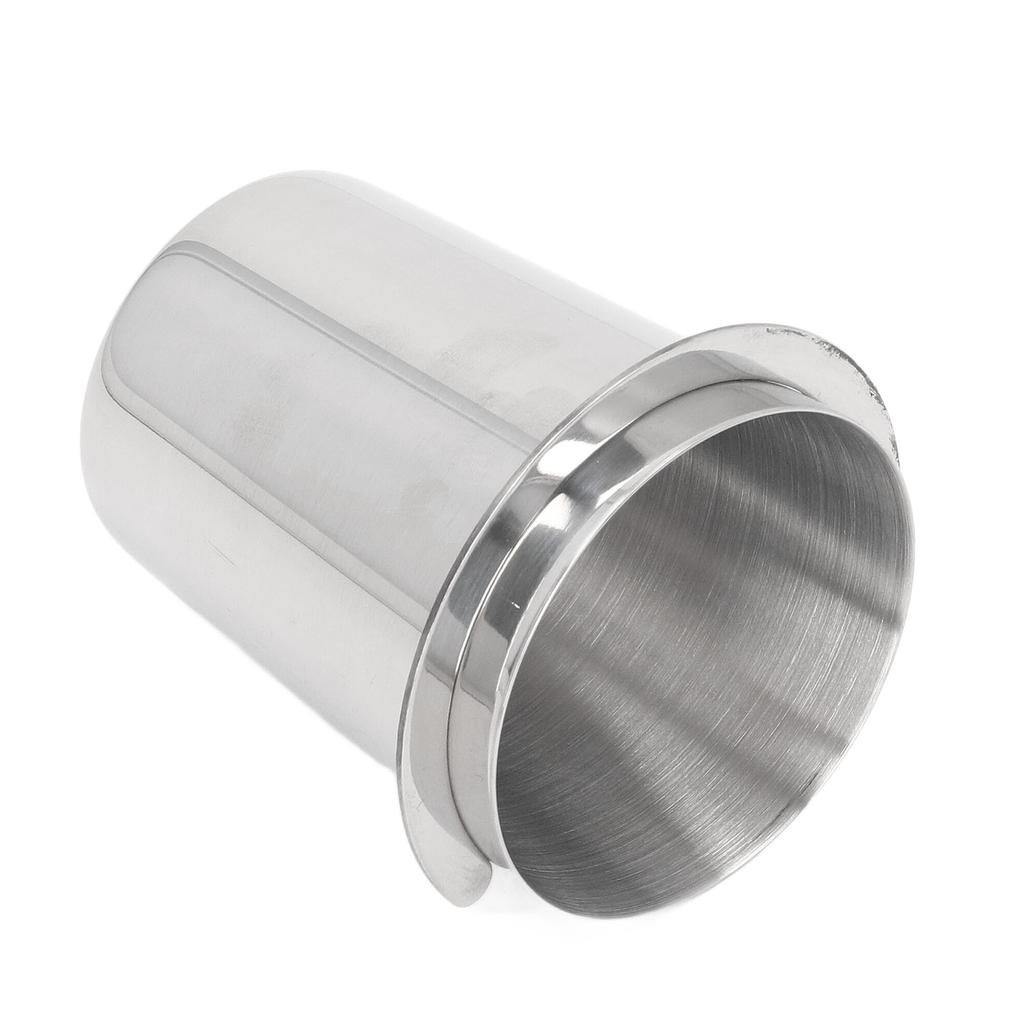 58mm Dosing Cup Stainless Steel Compatibility Polishing Coffee Dosing Cup Powder Feeder for Coffee