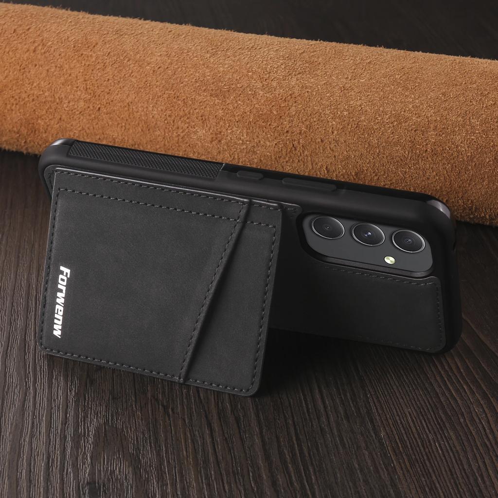 Θήκη Πορτοφολιού με Προστασία RFID για Samsung Galaxy A56 A55 A54 A36 A35 A34 A16 A15 A14 S25 Ultra Edge S24 FE S23 S21 S20 S22 Plus