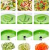 Vegetable Spiralizer Veggie Spiralizer Noodle Maker Adjustable Heavy Duty Multifunctional Manual Food Cutter Kitchen Gadgets For